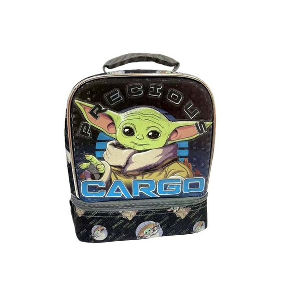 Fast Forward LLC | Accessories | Star Wars Baby Yoda Lunch Bag Box Dual ...